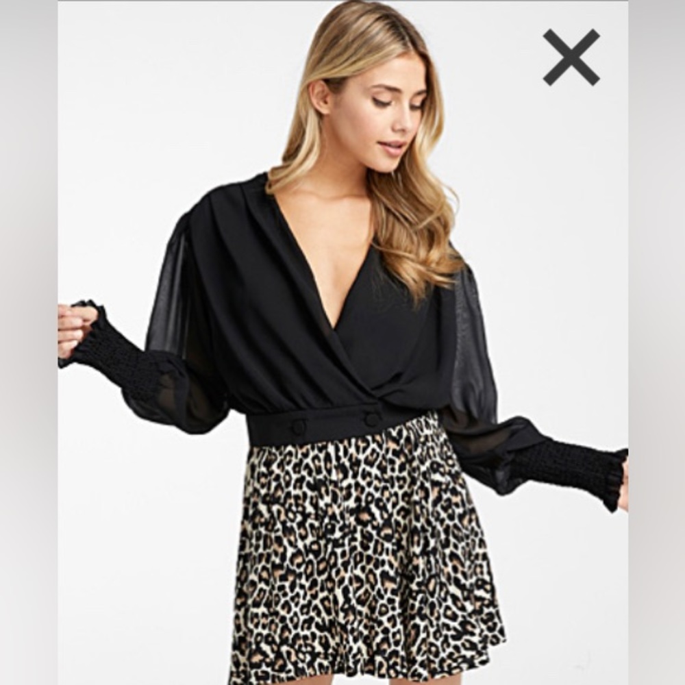 Heart cover blouse worn once